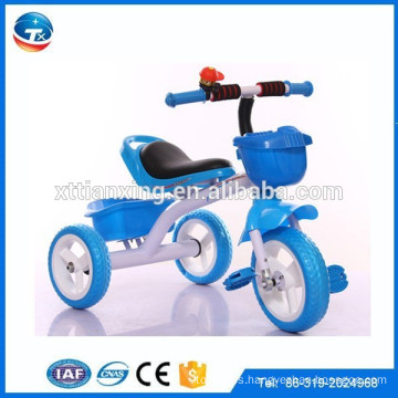 2015 Nuevos modelos Triciclo de bebé de TIanxing niños pedal coches trike trike inteligente Triciclo barato con EVA, AIR tres ruedas